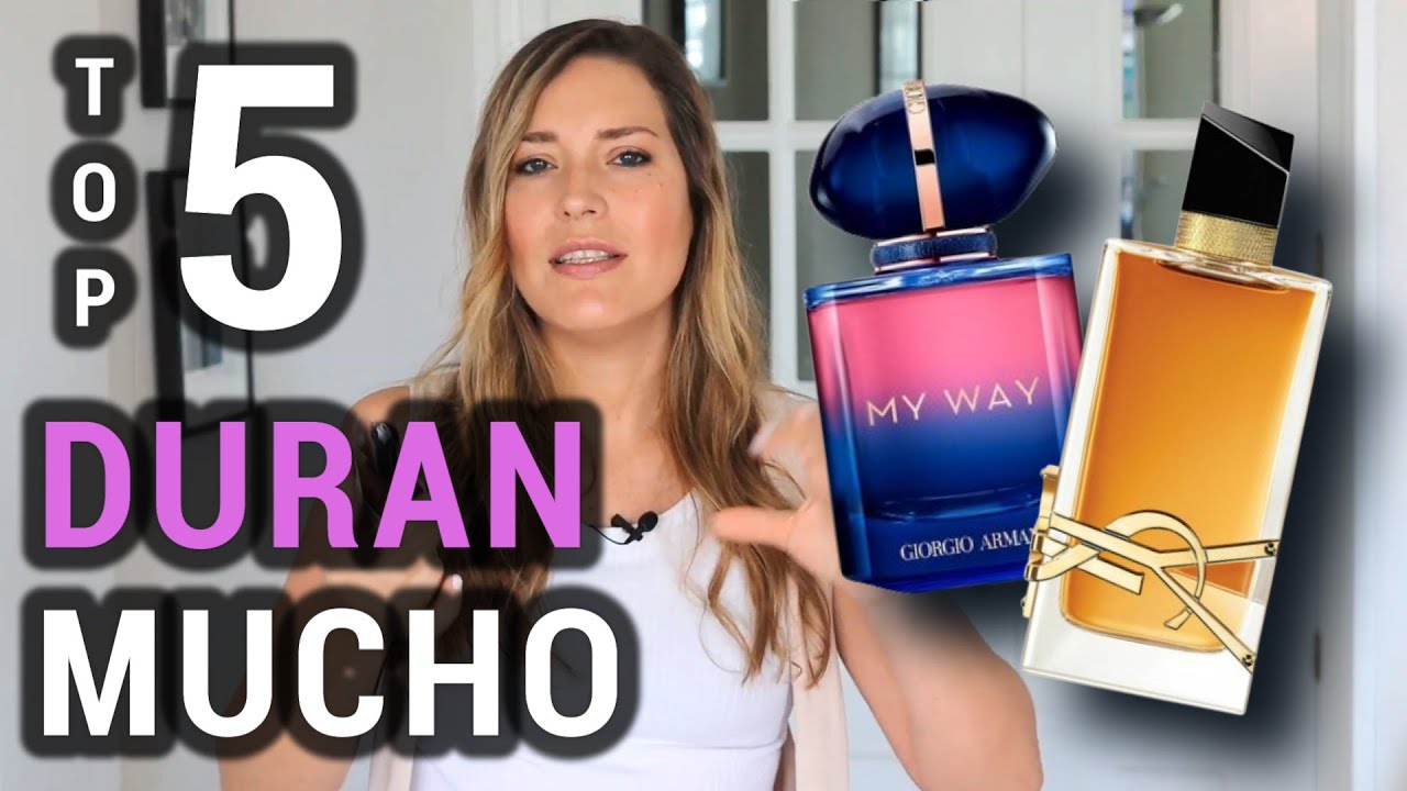 Top 5 perfumes de larga duración