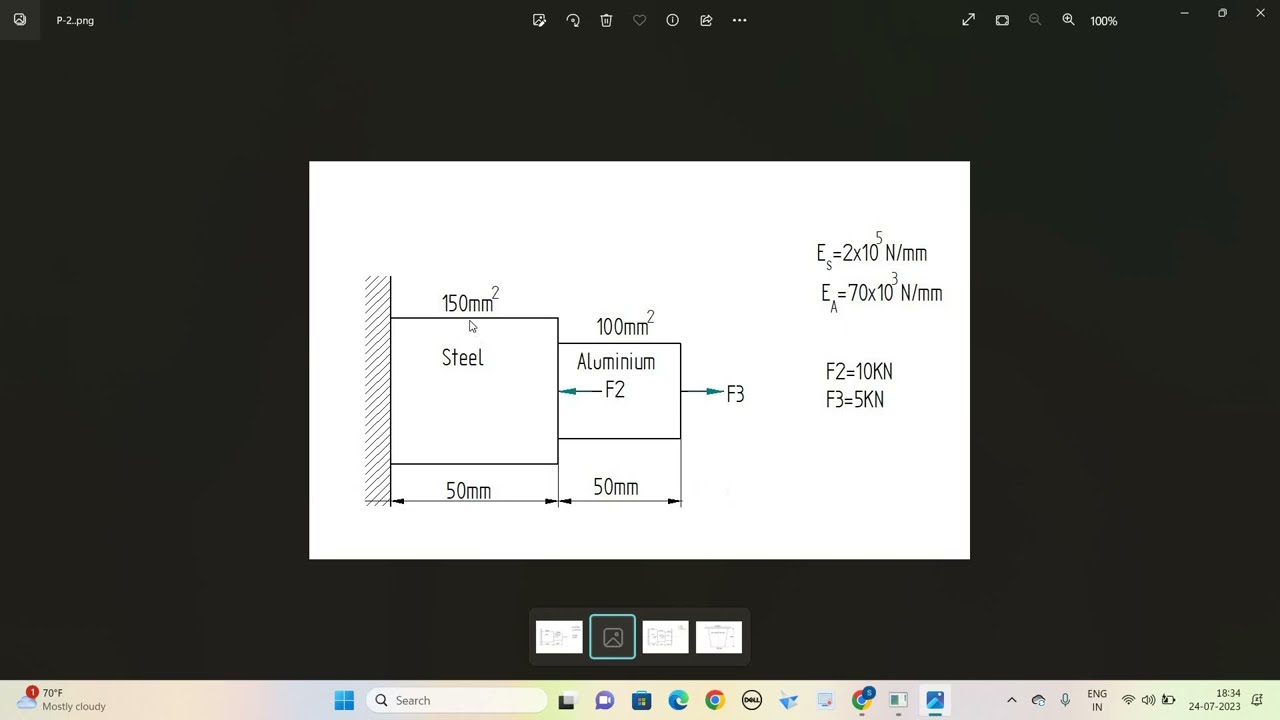 PROBLEMS ON BARS IN KANNADA | ANSYS | MECHANICAL ENGINEERING
