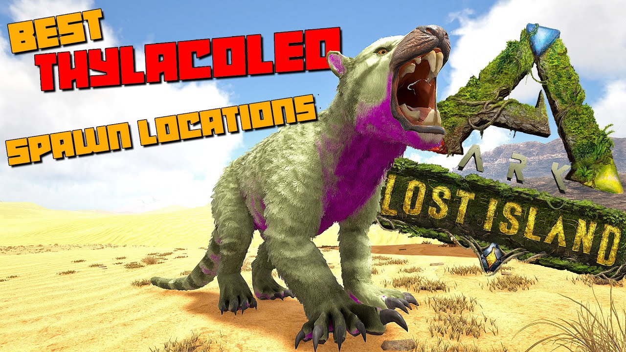 ARK: Lost Island | Best THYLACOLEO Spawn Locations!