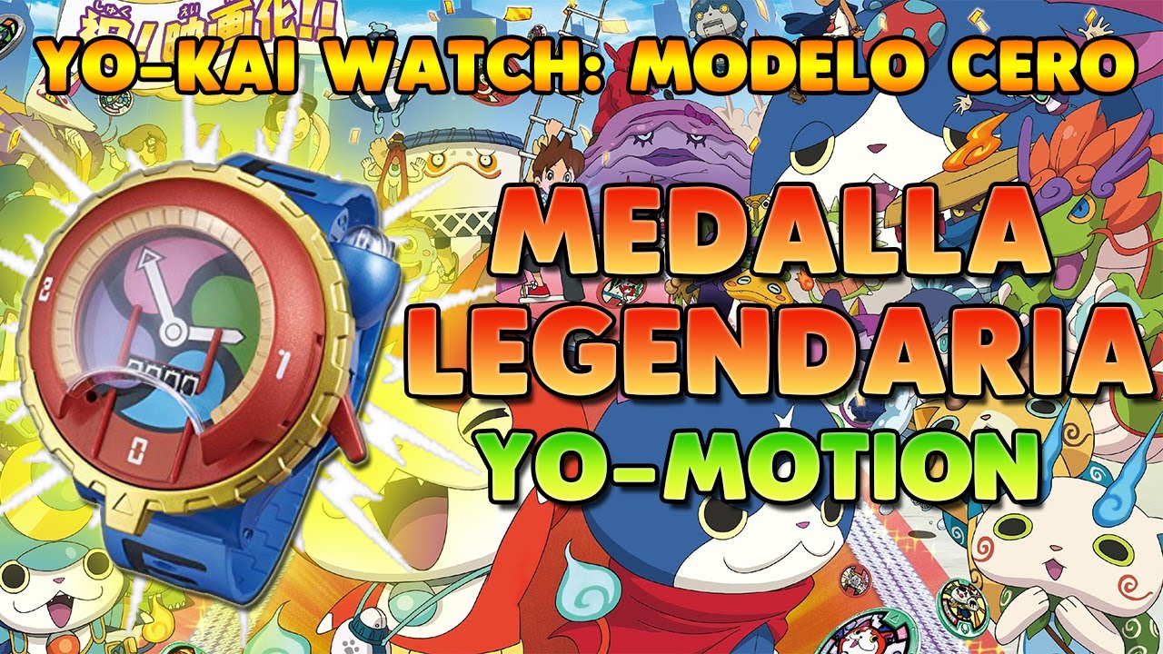 RELOJ YO-KAI WATCH: MODELO CERO + APERTURA DE SOBRES DE MEDALLAS