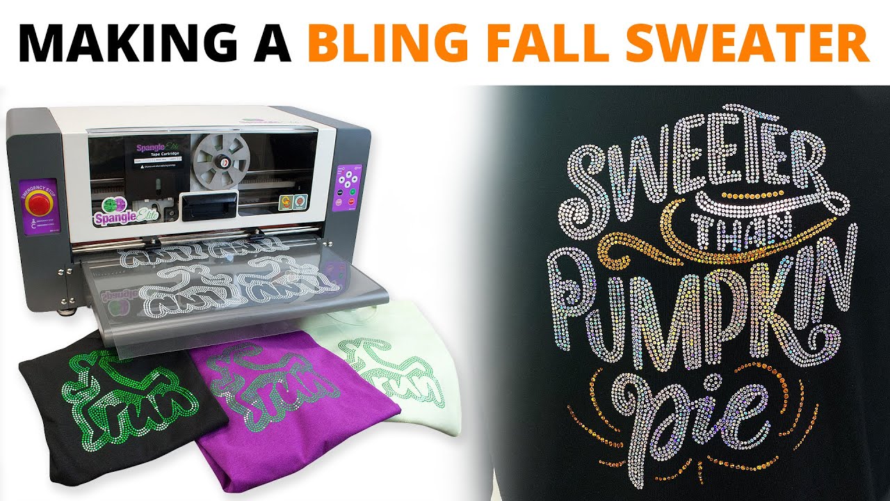What are Spangles? | Making a Bling Fall Sweater