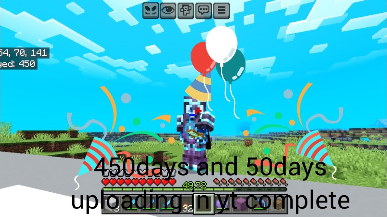 450days complete 🎉:], Minecraft everyday p-13 series inspired by @Dewey915 