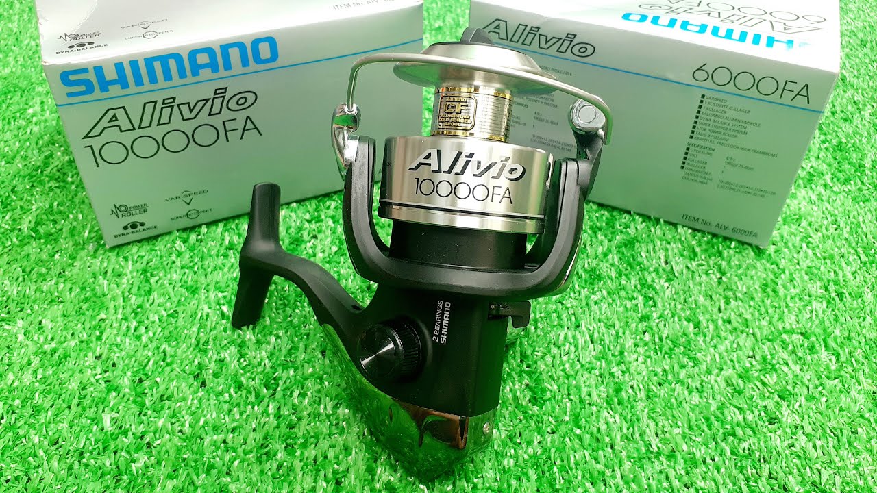 Máy câu Shimano Alivio chính hãng Malaysia | 850k size 6000, 950k size 10000