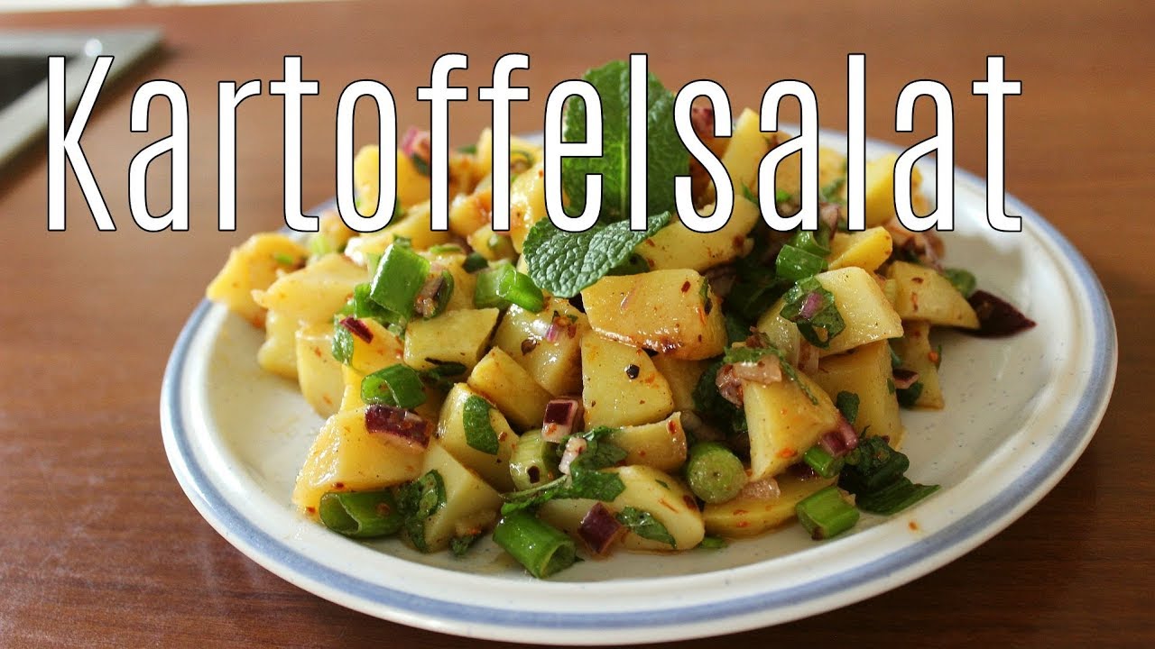 Leichter Kartoffelsalat pikant und lecker - Canans Rezepte