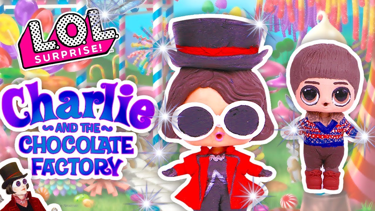 WILLY WONKA from Charlie and the CHOCOLATE Factory 🍫Custom LOL SURPRISE DOLLS - Toy Transformations