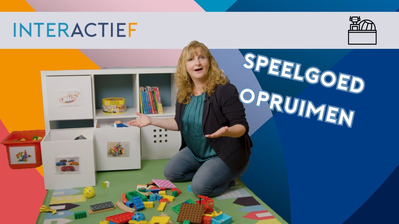 Speelgoed opruimen