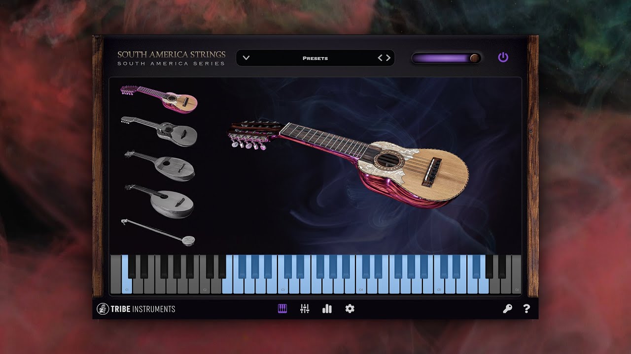 South America Strings Overview - Charango, Ronroco, Cuatro, Bandola & Cirrampla VST & AU Instrument