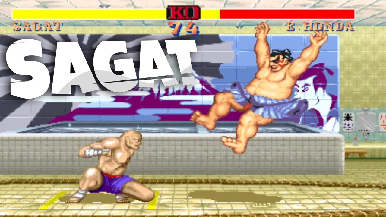 SAGAT Gameplay 💥 Street Fighter 2 Champion Edition (Hardest Al)