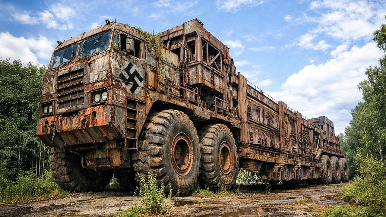 Dünyada Terk Edilmiş İkinci Dünya Savaşı'nın En TUHAF 10 Kamyonu
