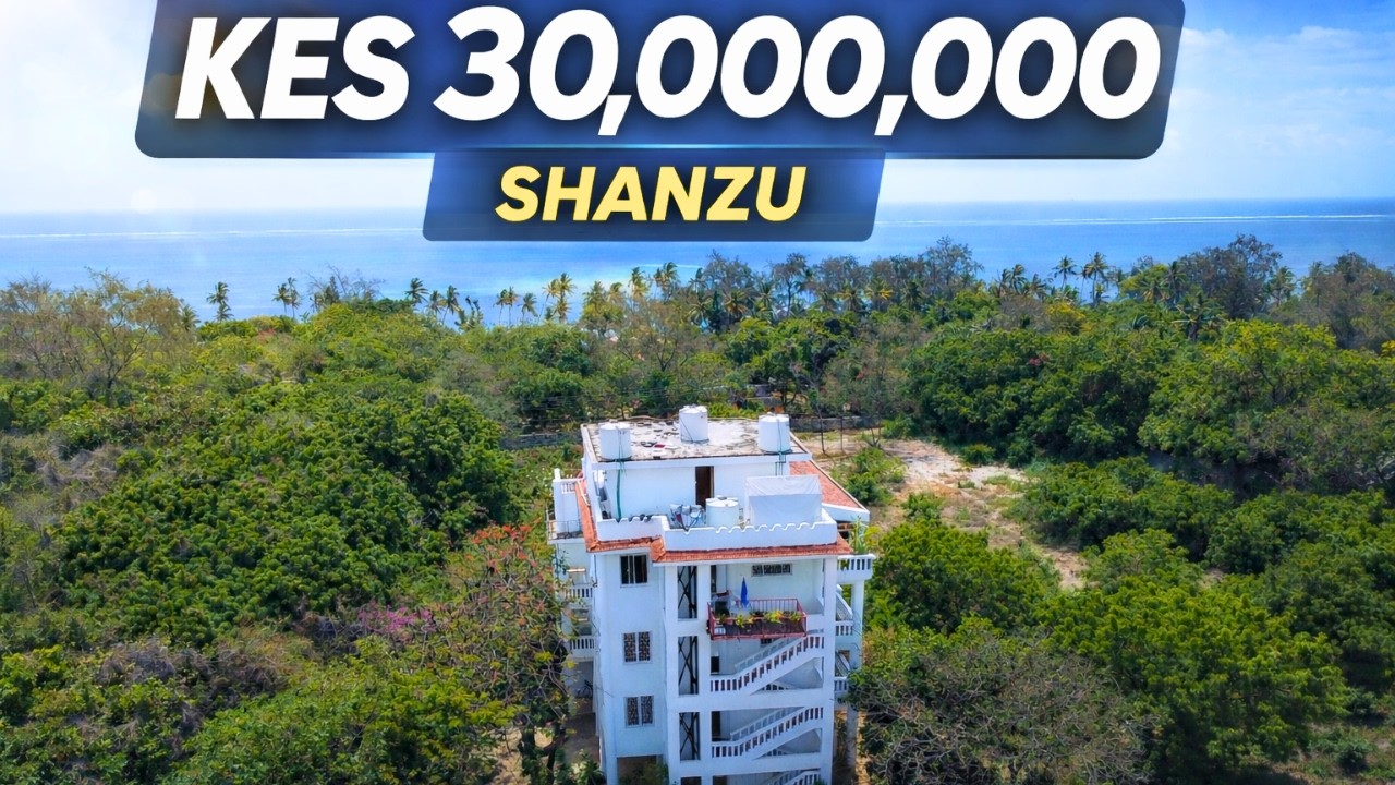 4 Bedroom Duplex for Sale in Shanzu, Mombasa | Sea View Home | KES 30M