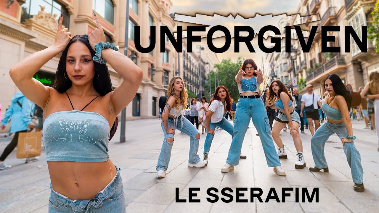 [KPOP IN PUBLIC] LE SSERAFIM (르세라핌) - UNFORGIVEN | Dance cover by DALLA CREW from Barcelona
