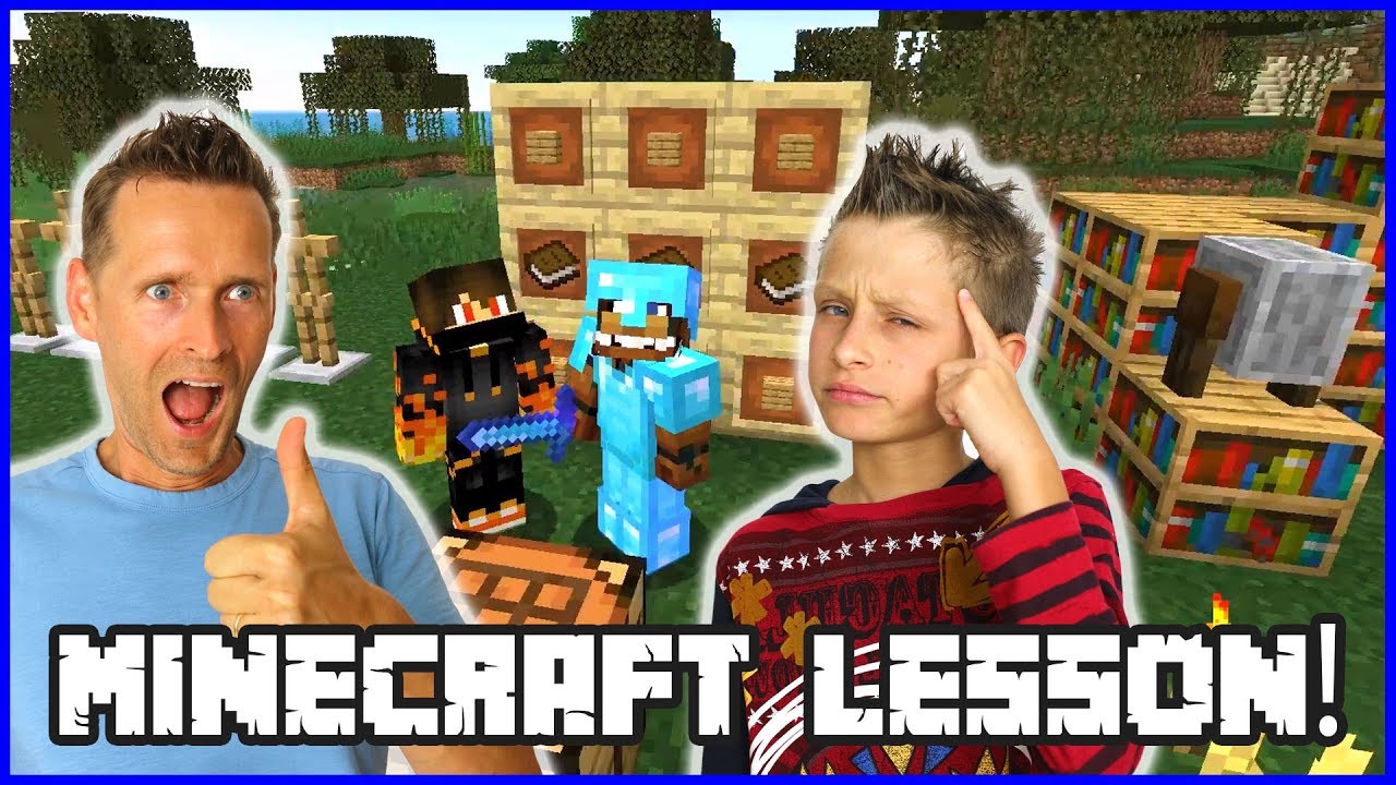 LEARNING TO PLAY MINECRAFT WITH RONALDOMG!!!
