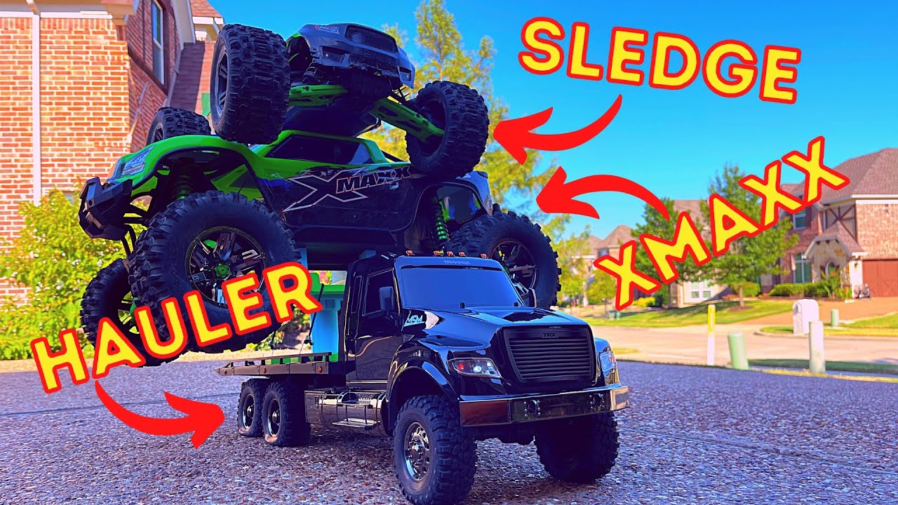 I Got ANOTHER TRAXXAS ULTIMATE RC HAULER and I Took it CRAWLING | POWERFUL RC Car