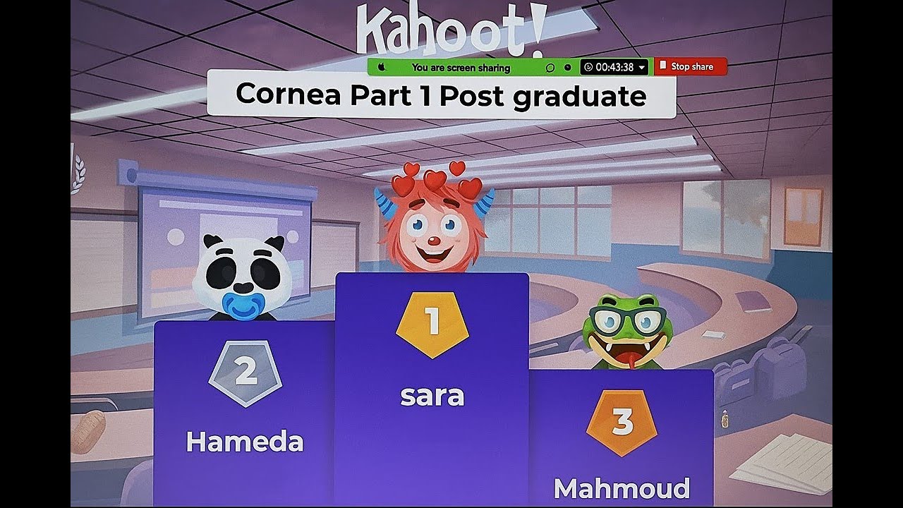 #1 Contest (Cornea: part one/ post-graduate)