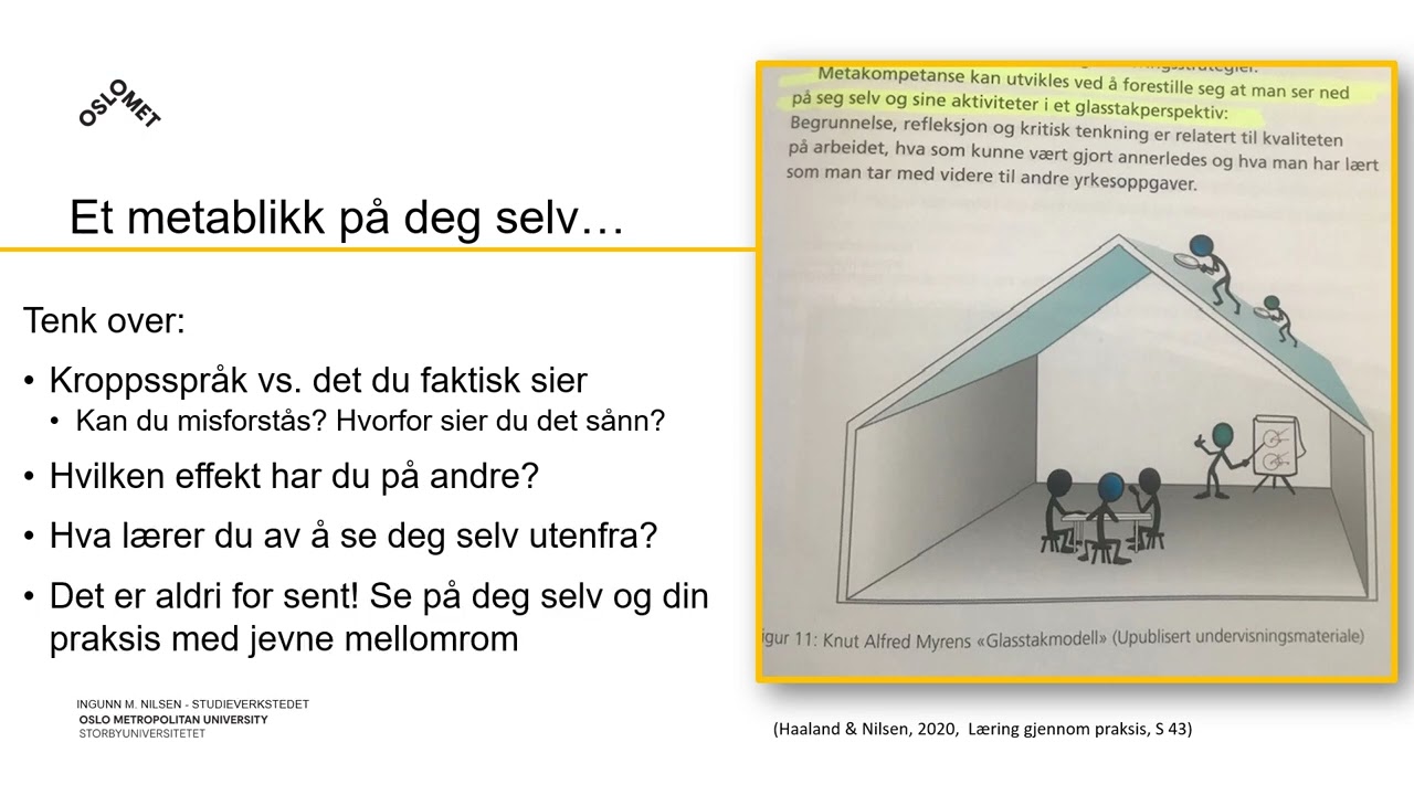 Et blikk  p&aring; egen praksis