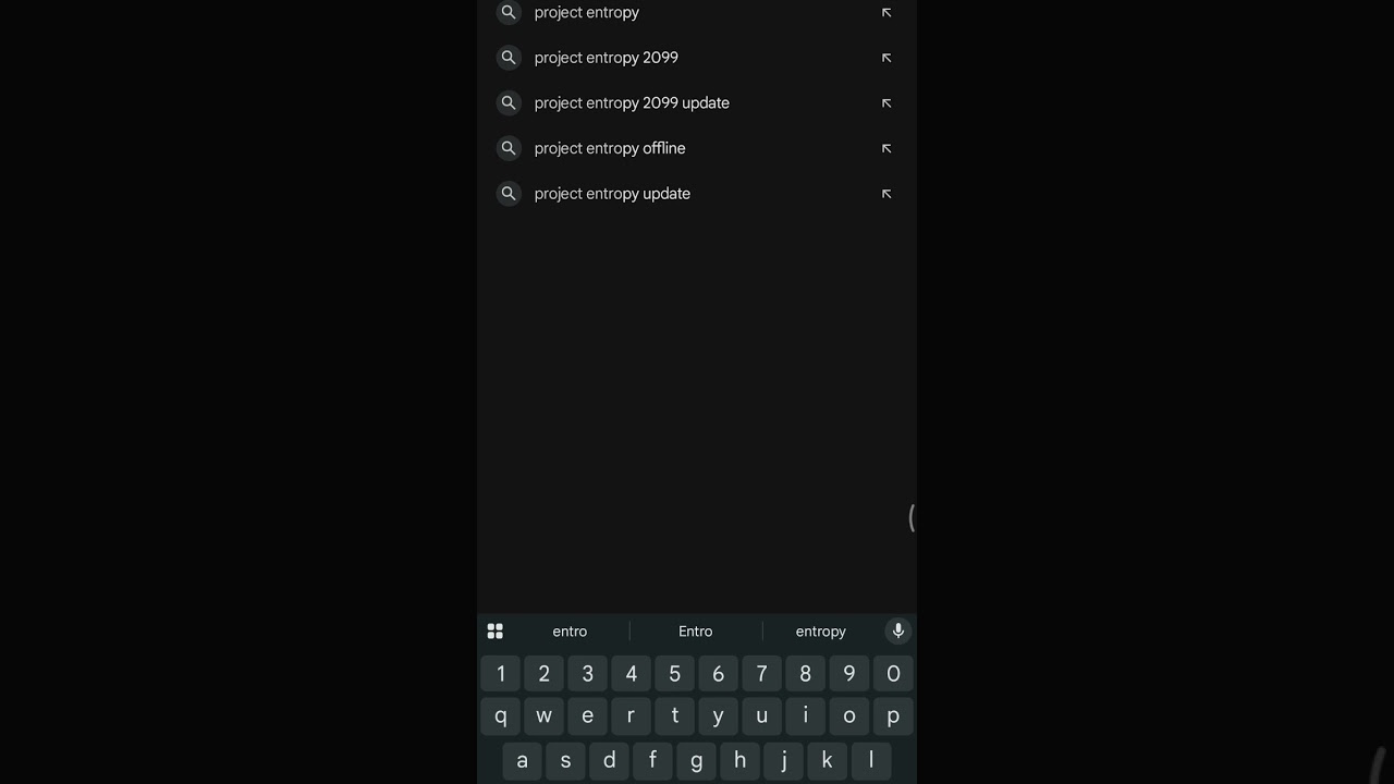 best game for android project entropy 2099 #ytshorts #youtubeshorts#gaming#games#trending