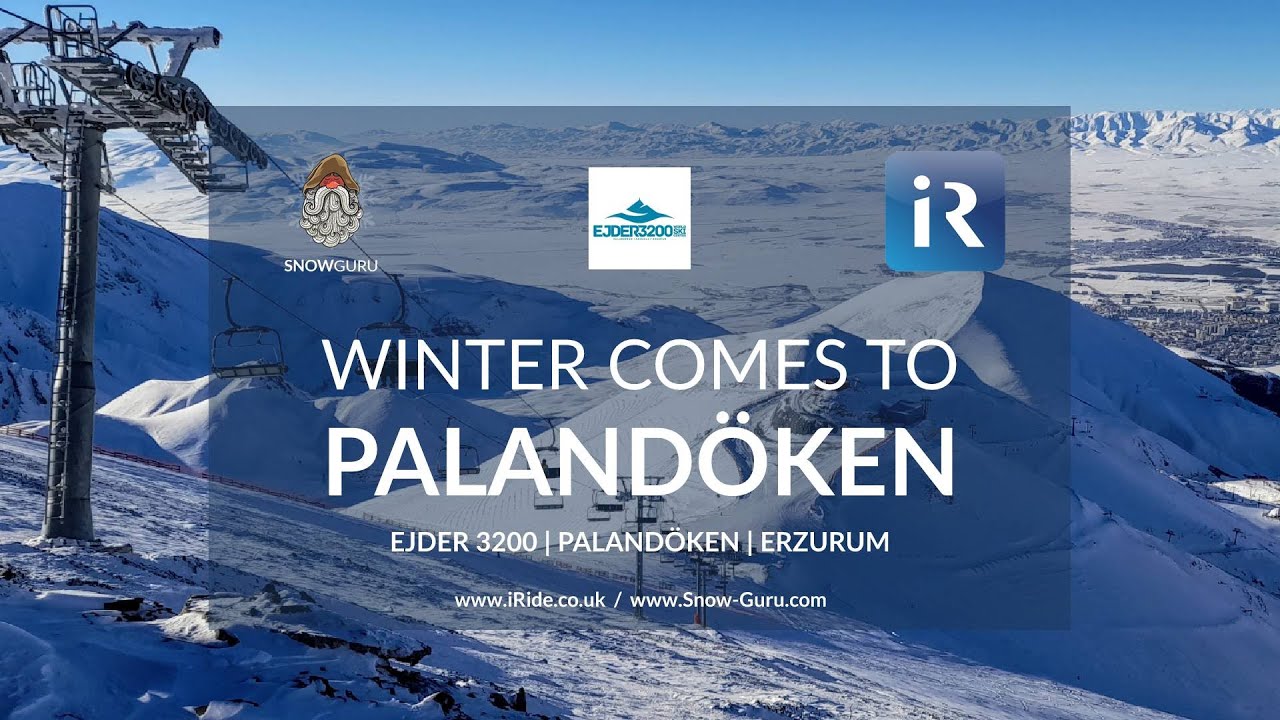 Palandoken/Ejder 3200 Ski Resort  | Palandoken Kayak Merkezi | February 2022