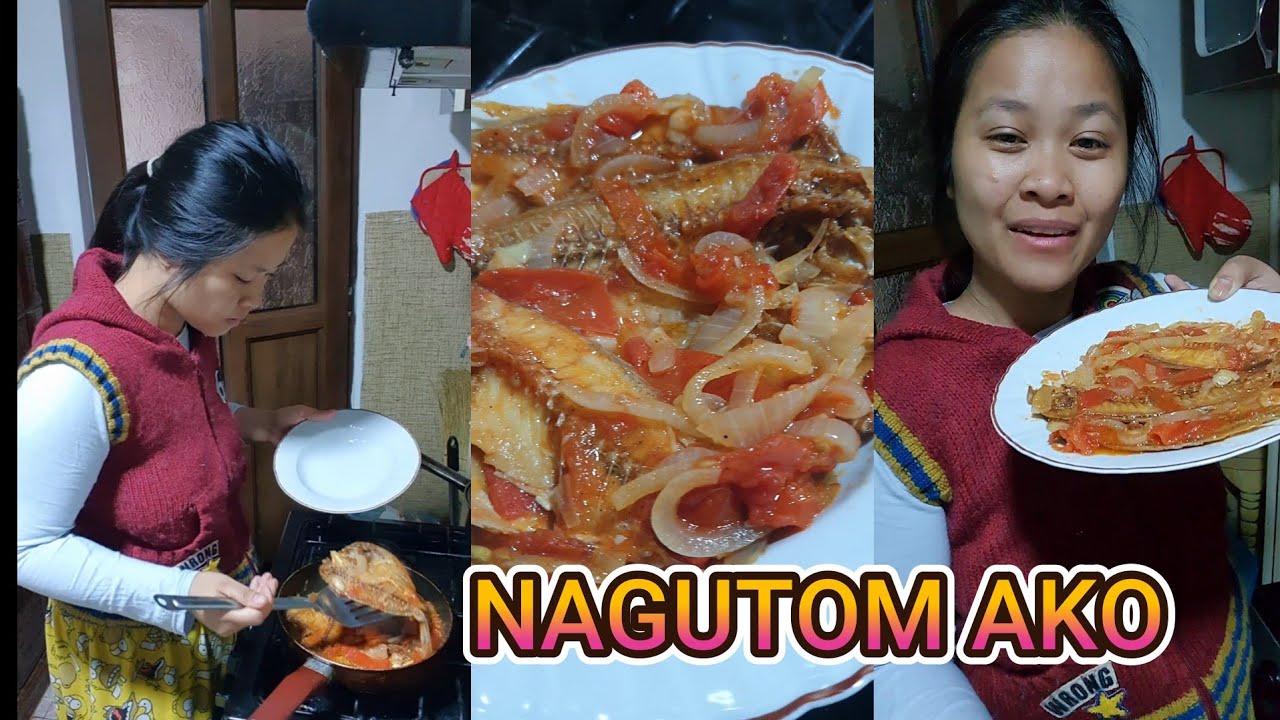 NAGLUTO AKO NG KINAMATISANG TUYO | HATING GABI NA OY