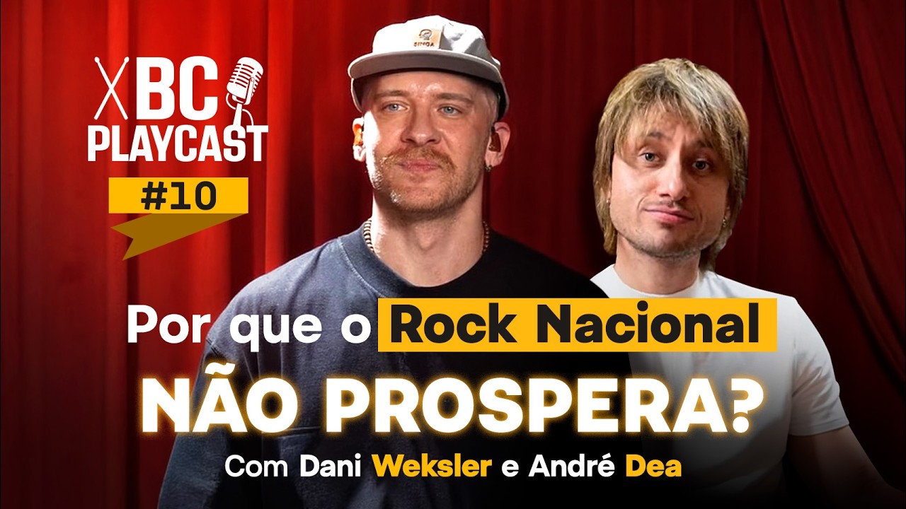 Dani Weksler NX ZERO e André Dea SUPERCOMBO #BCPlaycast10