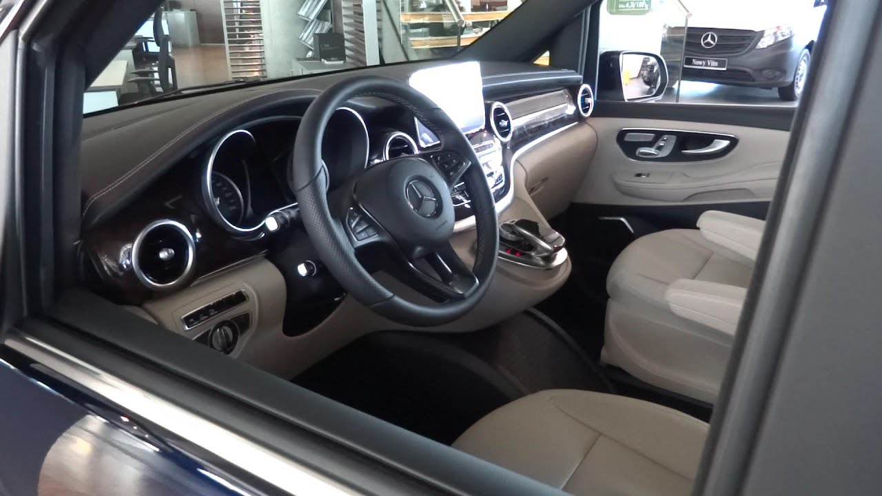 2015 Mercedes V250 Bluetec V-Class Detailed Presentation Exterior Interior Room Rewiev