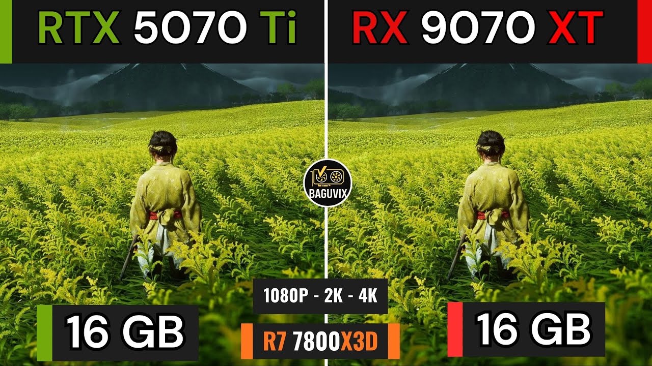 RX 9070 XT VS RTX 5070 Ti Test in 20 Games - Raw FPS Only