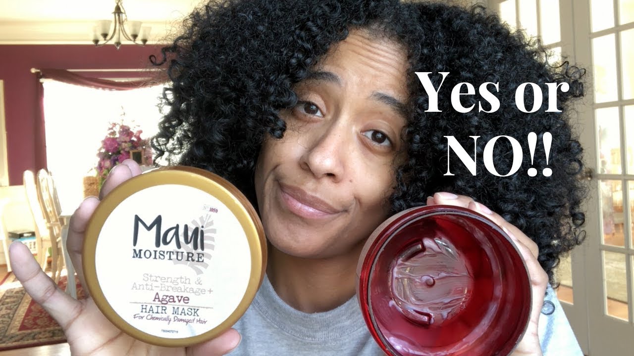 Maui Moisture Hair Mask |Does it WORK? |Kraziicurls