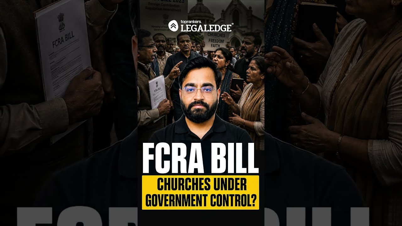 FCRA Bill 2026: Churches Under Government? #fcra #ngos   #minorityrights