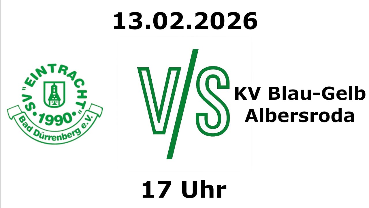 7. Spieltag - SV Eintracht Bad Dürrenberg I - VS - KV Blau-Gelb Albersroda I