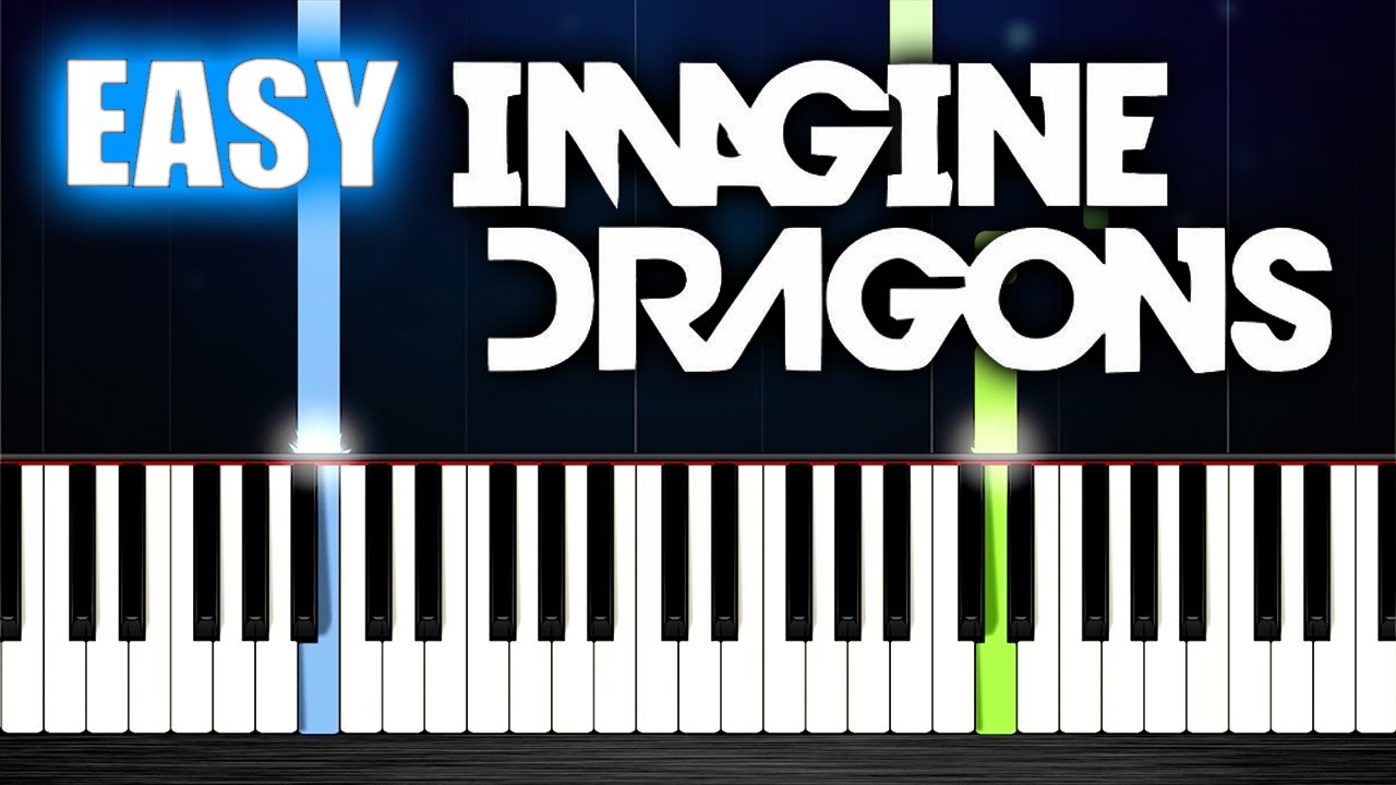 Imagine Dragons - It's Time - EASY Piano Tutorial