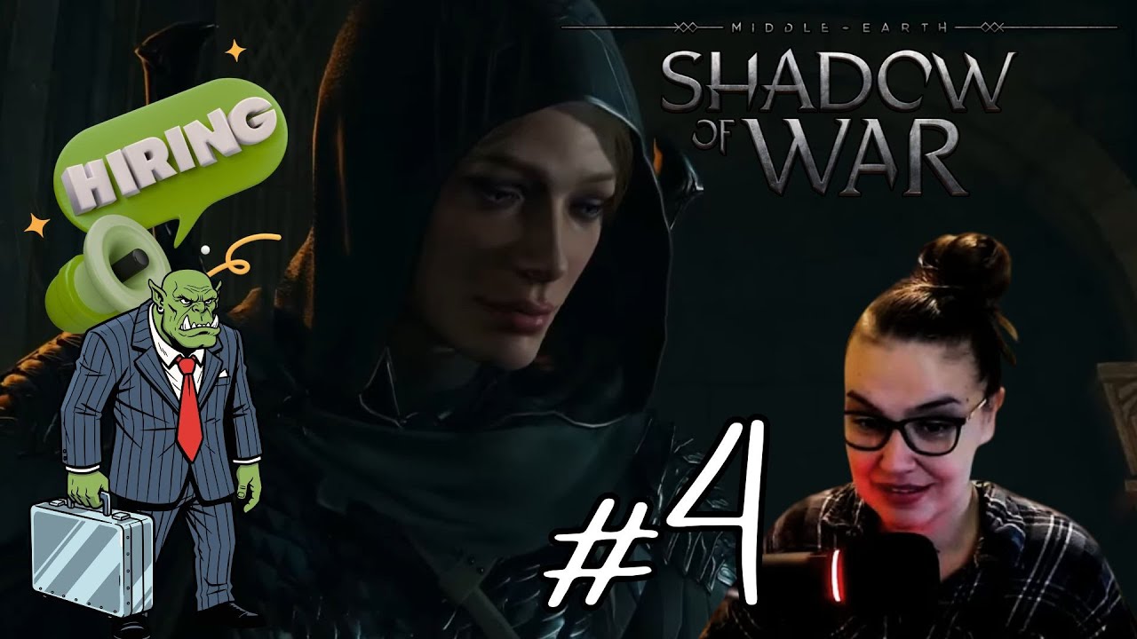 LET'S BUILD ME AN ARMY! 🫡🗡️ VEE PLAYS MIDDLE-EARTH: SHADOW OF WAR / PART 4 | LOTR MARATHON