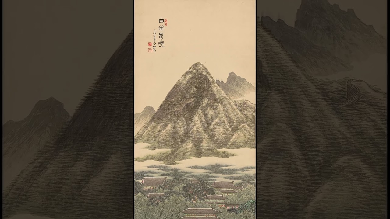 그 많던 조선 사람들은 어디로 갔을까 | 안중식의 '백악춘효' #한국미술 #koreanart #문화유산