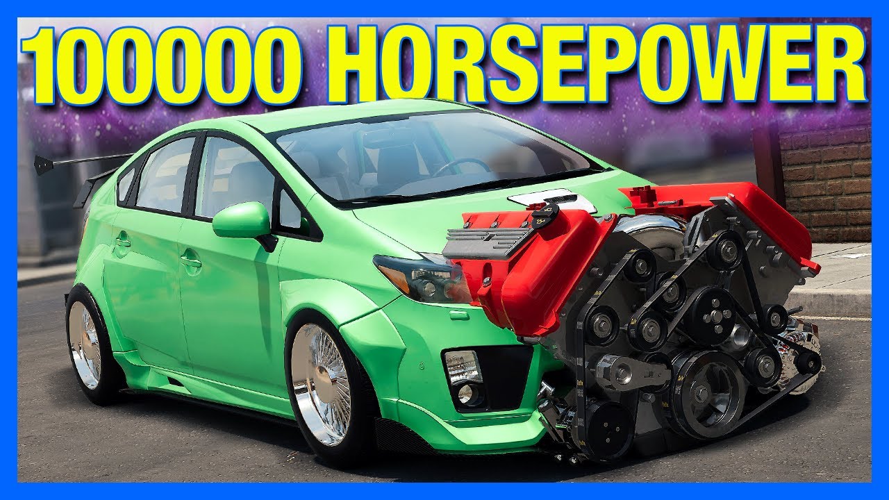 Я построил Toyota Prius мощностью 100 000 лошадиных сил в Car Mechanic Simulator 2021