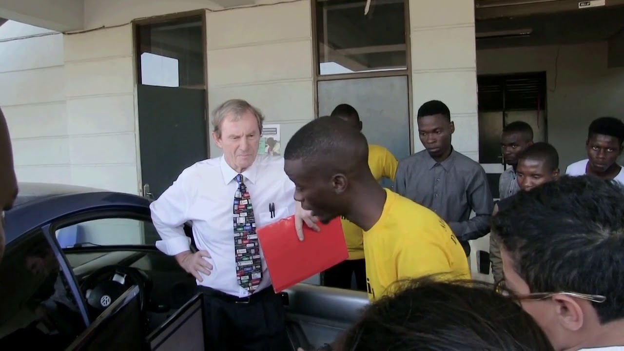 Malawi Polytechnic students develop an automated Car Accident Prevention System