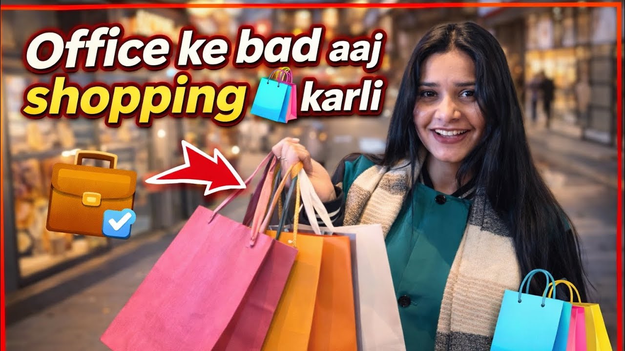Another day in Office #shopping vlog ing