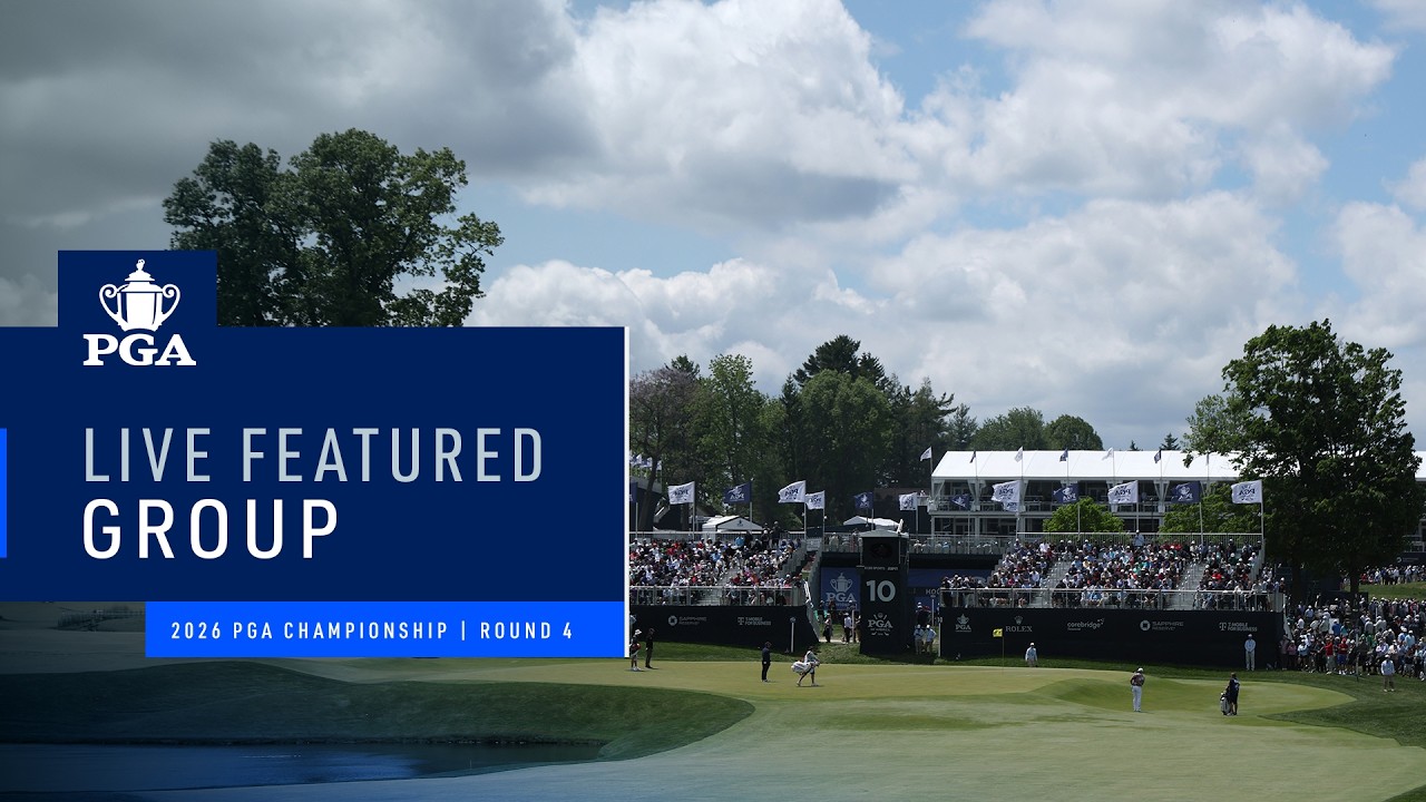 Spieth, Hoey | Featured Group AM | Round 4 | 2026 PGA Championship