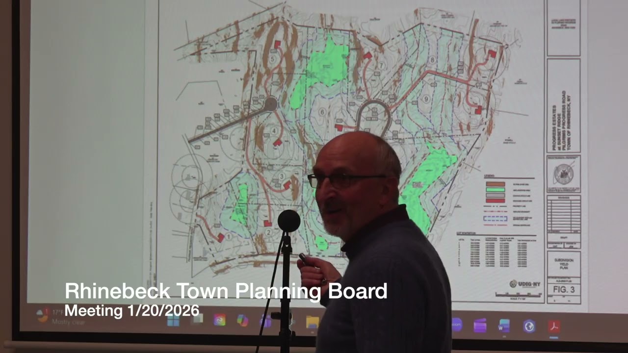 1-20-2026 Rhinebeck Town Planning Board Meeting