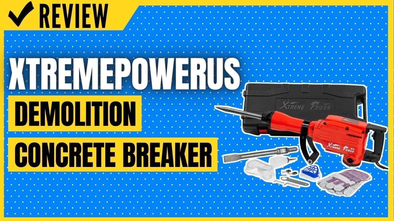 XtremepowerUS 2200Watt Heavy Duty Electric Demolition Jack hammer Concrete Breaker Review