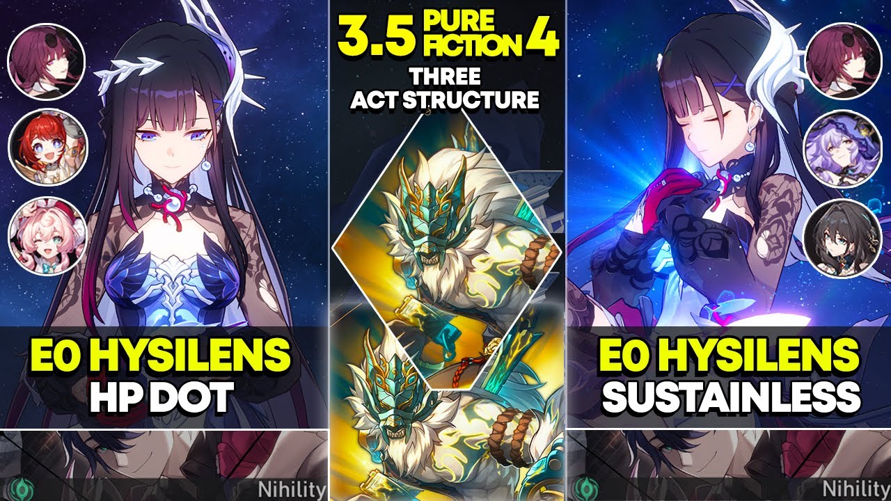 E0 Hysilens HP DOT & E0 Hysilens Sustainless | Pure Fiction 4 | Honkai Star Rail 3.5