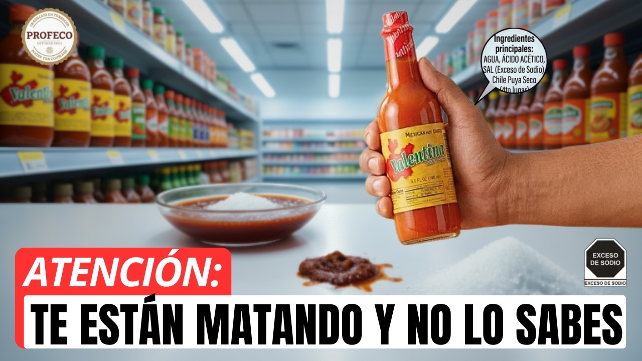 Abrí Salsa Valentina y Me Quedé en SHOCK: 90% SÓDIO y Pintura Roja