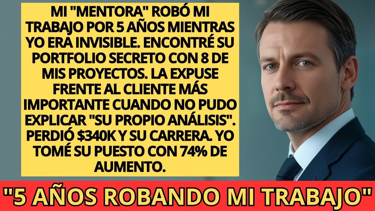 5 AÑOS HACIENDO SU TRABAJO... HASTA QUE LA EXPUSE COMPLETAMENTE