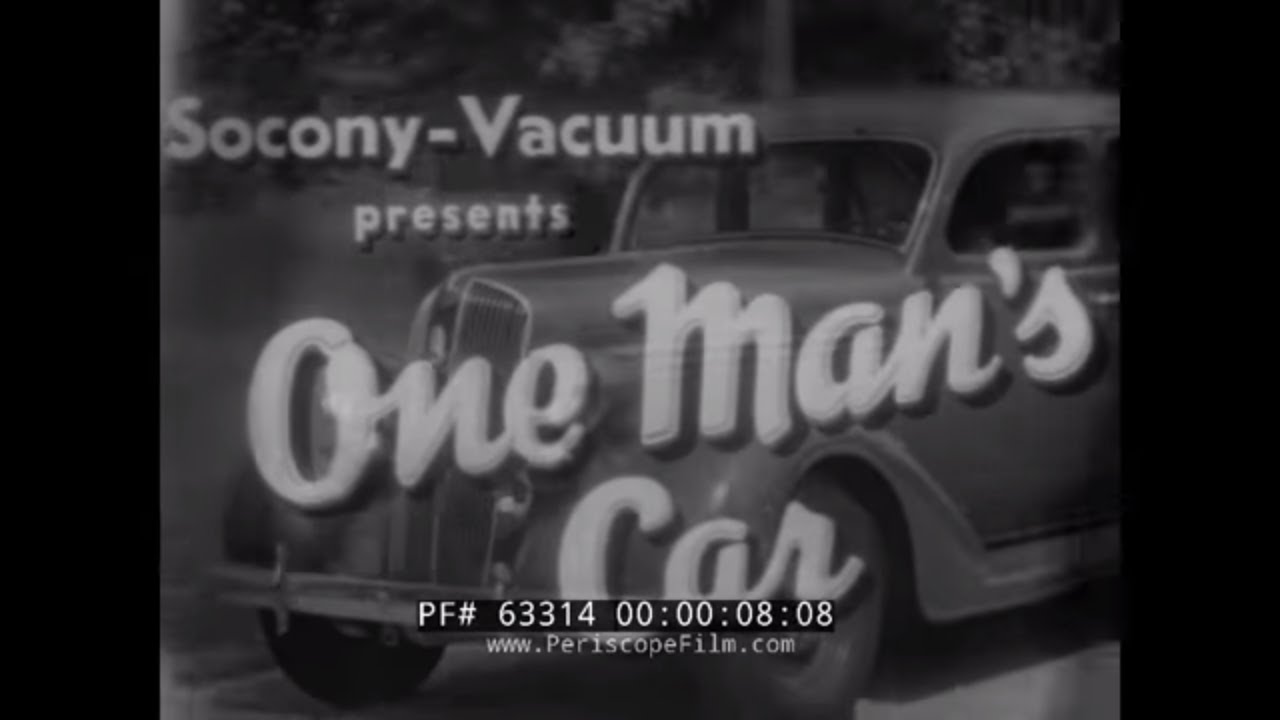 Фильм об автосервисах SOCONY-VACUUM времён Второй мировой войны «Автомобиль одного человека». Кар...