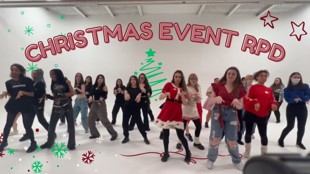 [ k-pop in public liverpool, uk ] christmas random play dance with the tiny k-pop shop | artemis 🦌