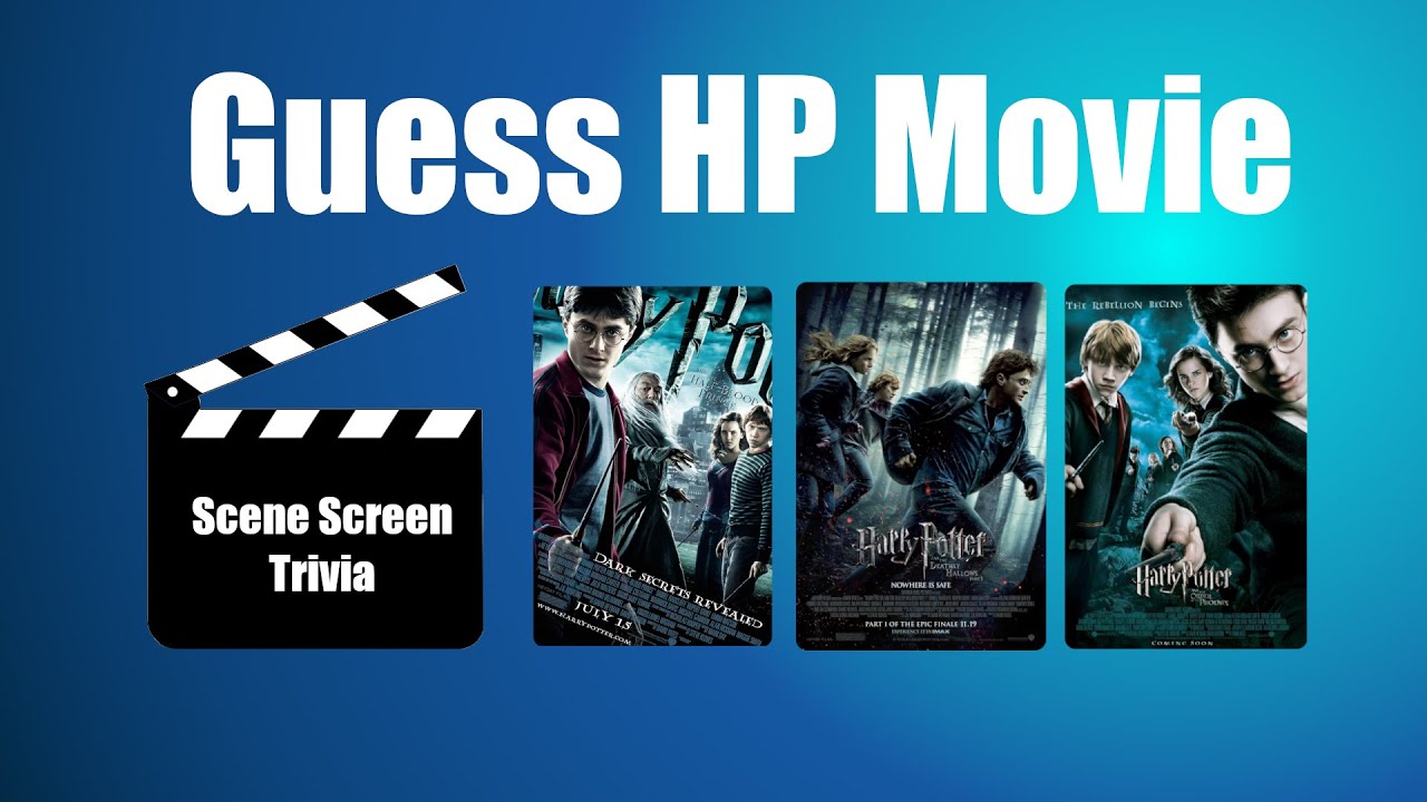 Guess the Harry Potter Movie from 4 screenshots! [QUIZ]