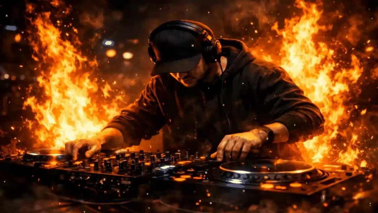 RUNNING THROUGH FIRE | DJ Phonk Anthem 🔥🎧 | Official Music Video #phonkmusic #driftphonk