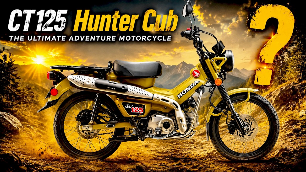 Honda CT 125 HUNTER CUB - The Ultimate Adventure Motorcycle?