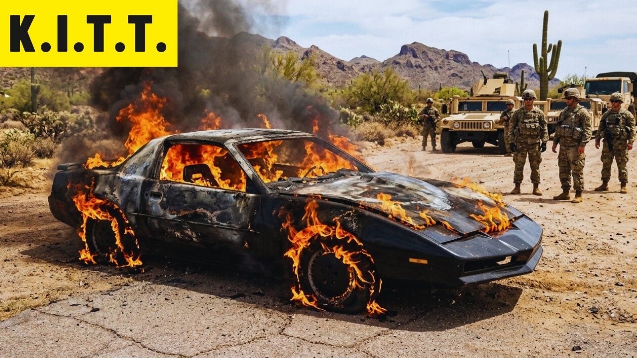 KITT Destroyed by the Military&hellip; Rebuilt 20 Years Later | Knight Rider Story