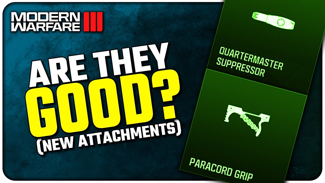 Are the 2 New MWIII Attachments Any Good? | (Quartermaster & Paracord)