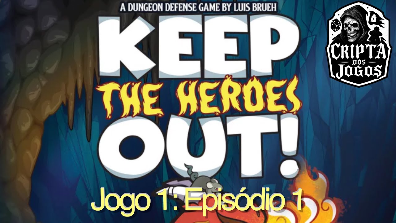 Jogando Keep the Heroes Out! - Missão 1, Episódio 1: Caldeirão da Bruxa (1 Monstro)
