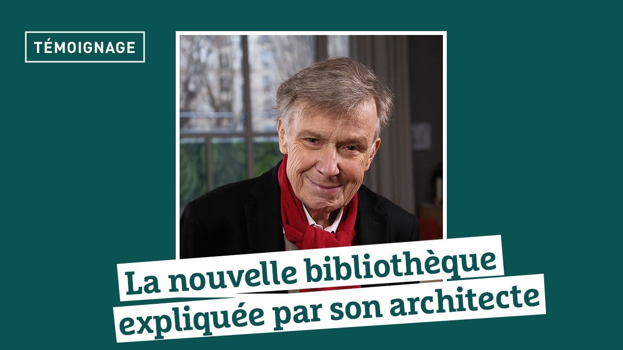 Rencontre avec Jean-Marie Duthilleul, l’architecte de la nouvelle bibliothèque de l'ICP