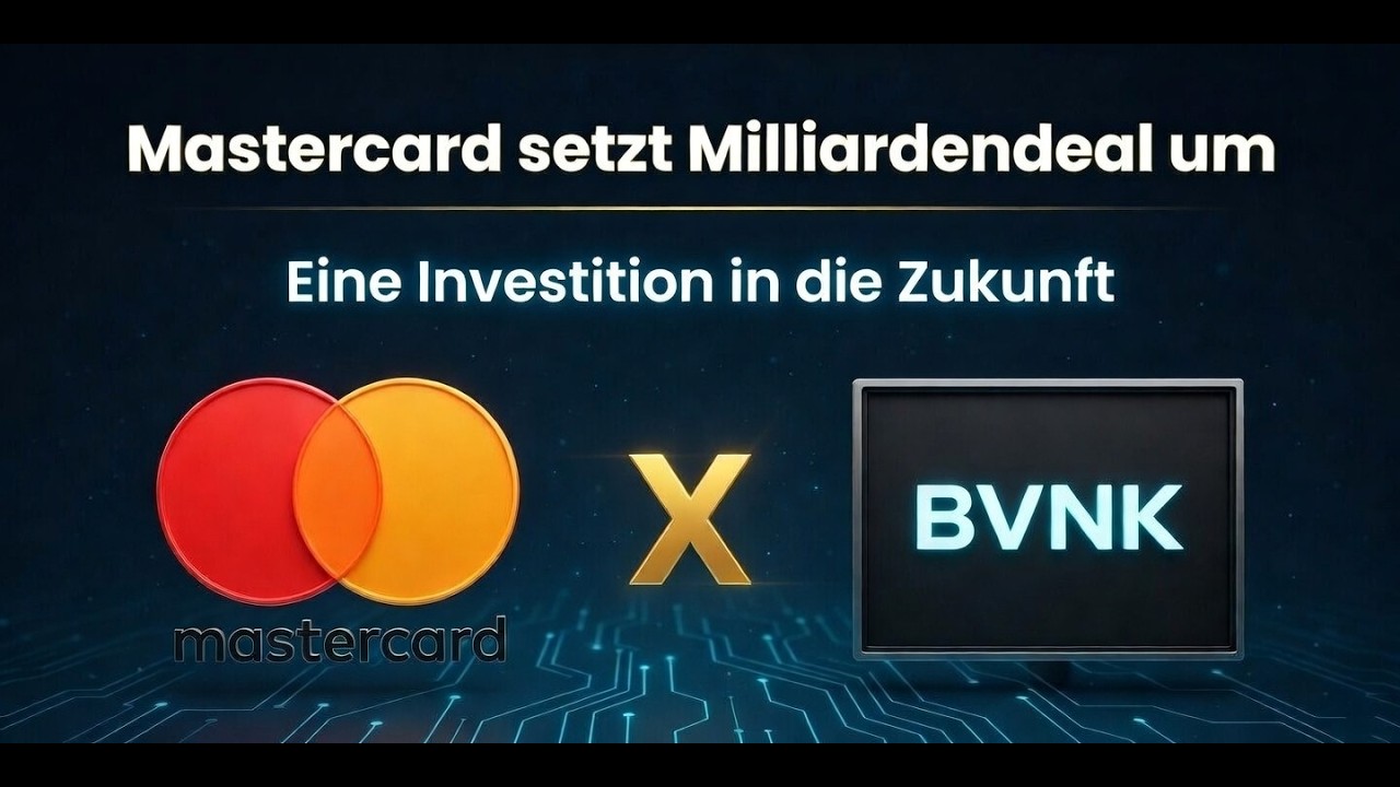 Mastercard kauft BVNK f&uuml;r bis zu 1,8 Mrd. USD &ndash; Warum die Aktie eine meiner Favoriten ist!